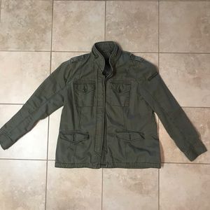 Embroidered military jacket